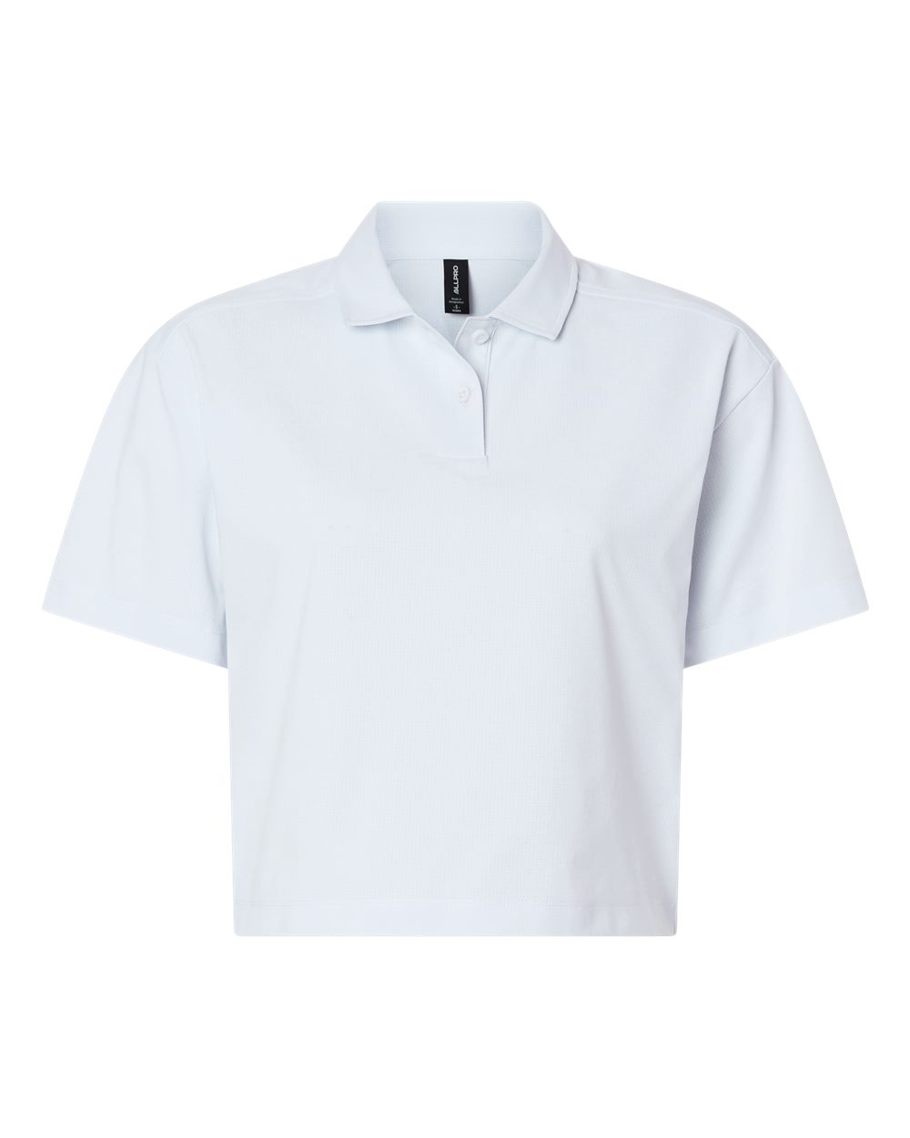 AllPro Women's Pro-Flex Sorona® Boxy Polo. 41SPML - White