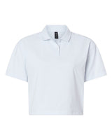 AllPro Women's Pro-Flex Sorona® Boxy Polo. 41SPML - White