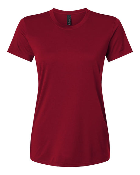 AllPro Women's Pro-Lock Performance T-Shirt. 48000L - Cardinal