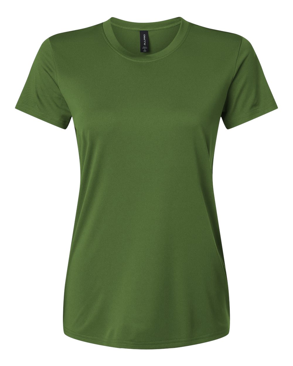 AllPro Women's Pro-Lock Performance T-Shirt. 48000L - Olive Green