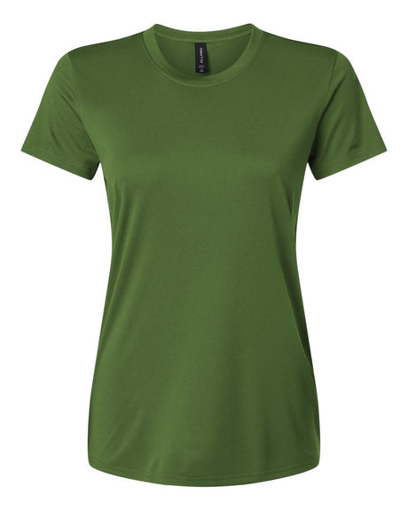 AllPro Women's Pro-Lock Performance T-Shirt. 48000L - Olive Green
