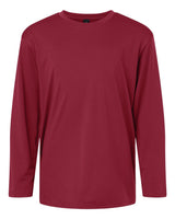 AllPro Youth Pro-Lock Performance Long Sleeve T-Shirt. 48400Y - Cardinal