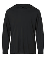 AllPro Youth Pro-Lock Performance Hooded Long Sleeve T-Shirt. 48510Y - Black