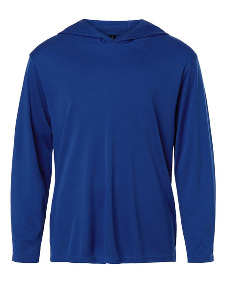 AllPro Youth Pro-Lock Performance Hooded Long Sleeve T-Shirt. 48510Y - Royal