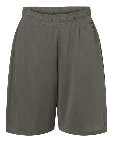 AllPro Youth Pro-Lock Performance 7" Shorts with Pockets. 48SH0Y - Charcoal