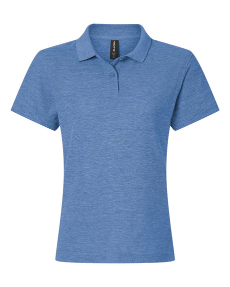 AllPro Women's Pique Polo. 62800L - Heather Royal