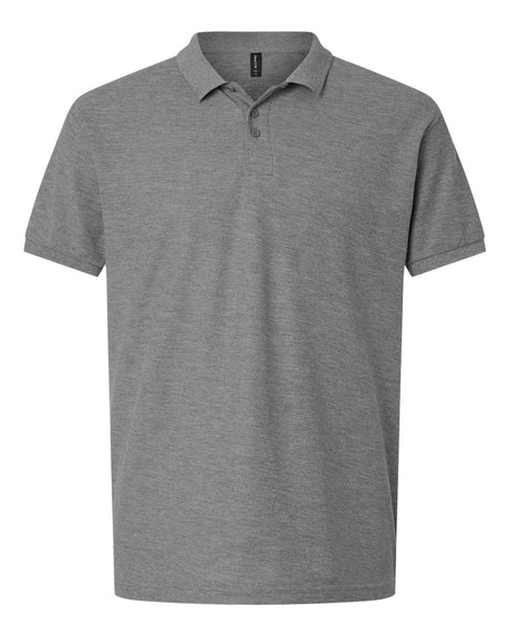 AllPro Men's Tall Pique Polo. 62800T - Heather Granite