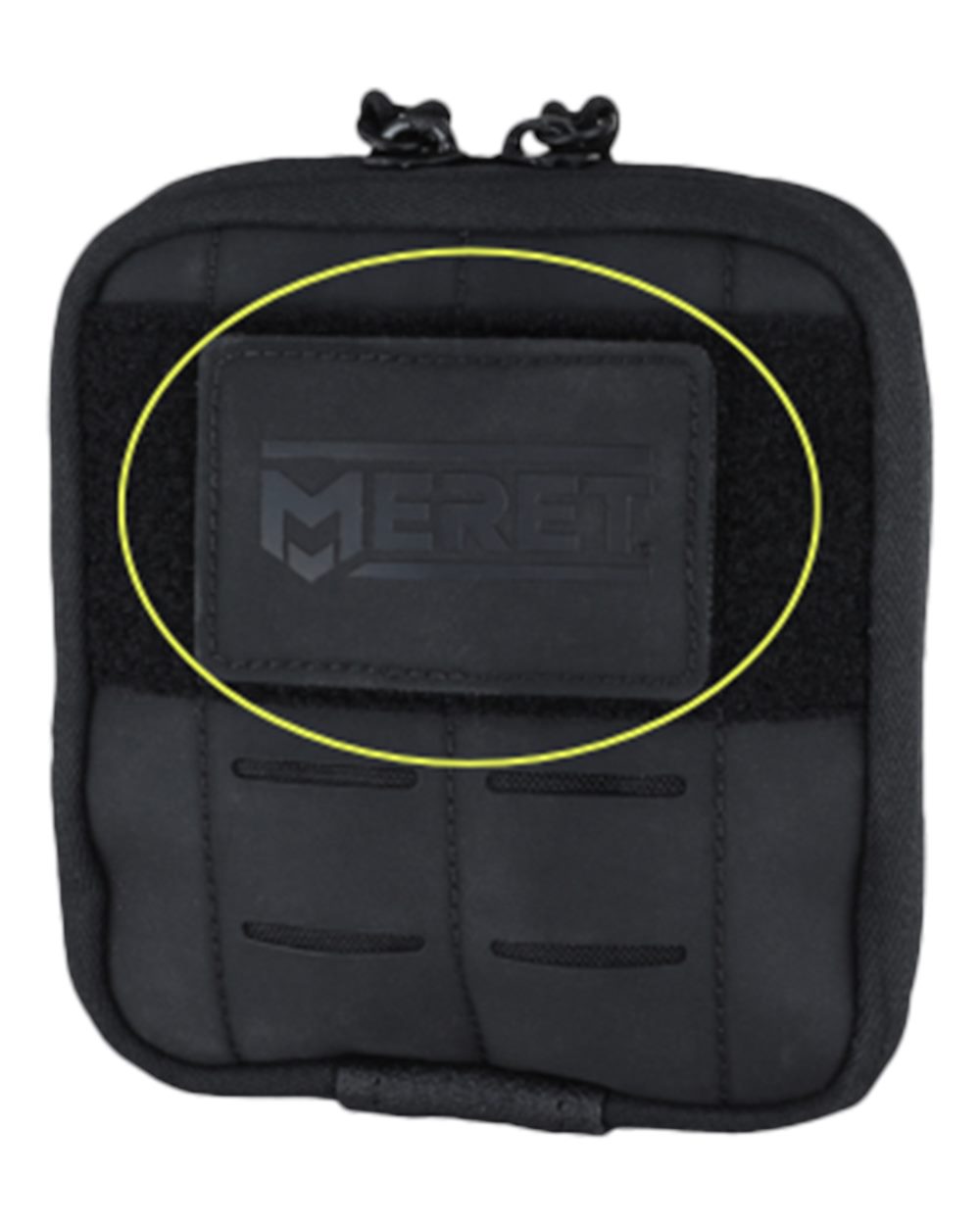 MERET Small Blank Black Patch - Qty 10. SPBK10 - Black