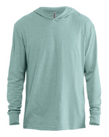 Next Level Unisex CVC Hoodie Long Sleeve Tee. 6221 - Heather Seafoam