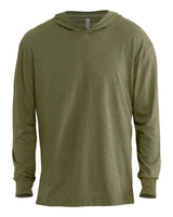 Next Level Unisex CVC Hoodie Long Sleeve Tee. 6221 - Military Green
