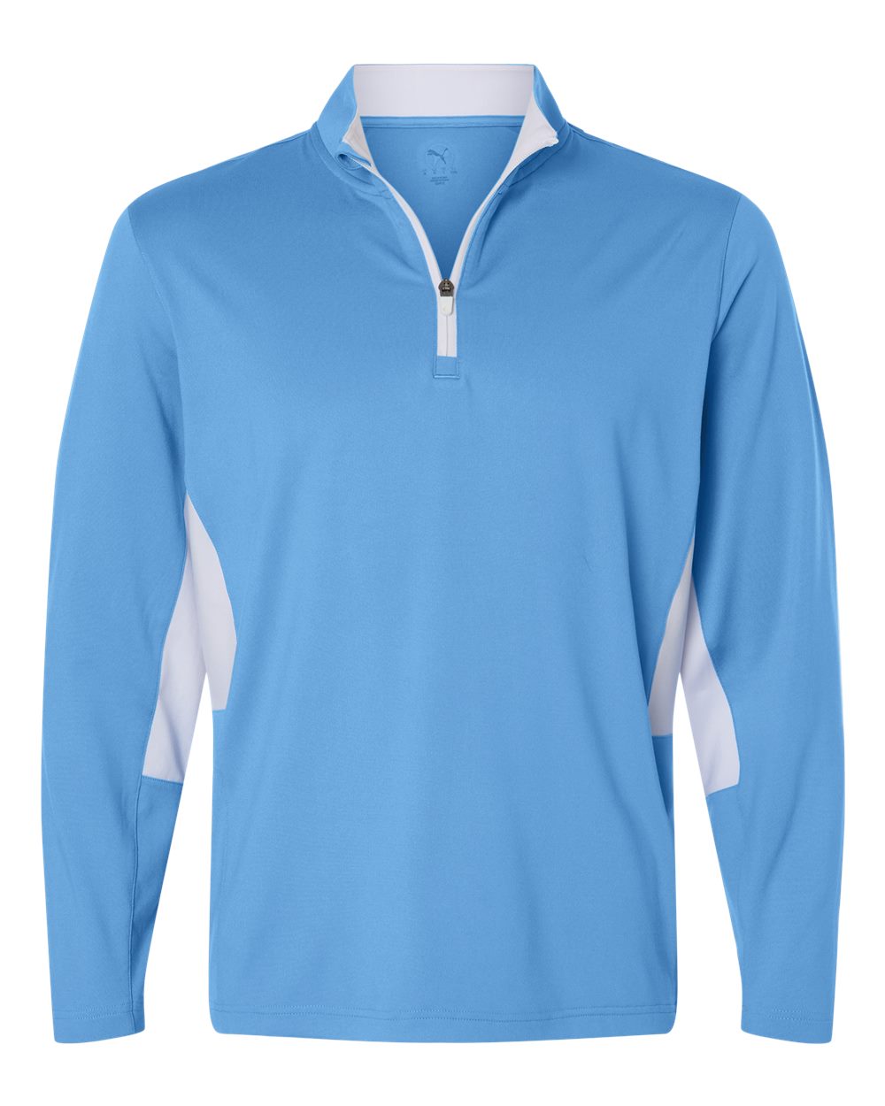 Puma Golf Men's Pure 2.0 Quarter-Zip. 628858 - Team Light Blue/ White Glow