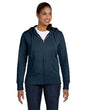 econscious Women's Full-Zip Hooded Sweatshirt. EC4501