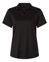 Puma Golf Womens Icon Heather Polo. 631051 - Puma Black Heather