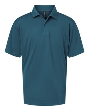 AllPro Youth Pro-Lock Performance Polo. 41800Y - Atlantic Blue