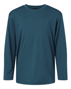 AllPro Youth Pro-Lock Performance Long Sleeve T-Shirt. 48400Y - Atlantic Blue