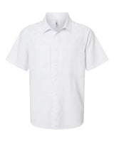 CORE365 Men's UltraUVP Shoreline Short Sleeve Staff Shirt. CE520 - White