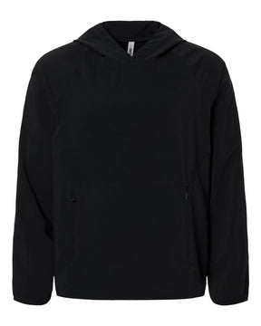 CORE365 Men's UltraUVP Shoreline Long Sleeve Hooded Pullover. CE520L - Black