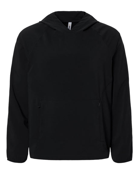 CORE365 Men's UltraUVP Shoreline Long Sleeve Hooded Pullover. CE520L - Black