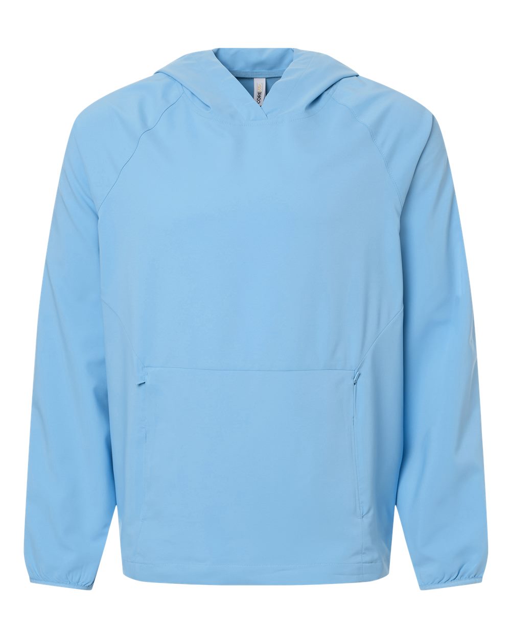 CORE365 Men's UltraUVP Shoreline Long Sleeve Hooded Pullover. CE520L - Columbia Blue