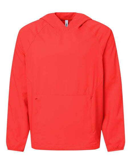 CORE365 Men's UltraUVP Shoreline Long Sleeve Hooded Pullover. CE520L - Marina Red
