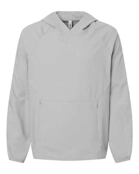 CORE365 Men's UltraUVP Shoreline Long Sleeve Hooded Pullover. CE520L - Platinum