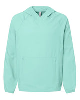 CORE365 Men's UltraUVP Shoreline Long Sleeve Hooded Pullover. CE520L - Sea Glass