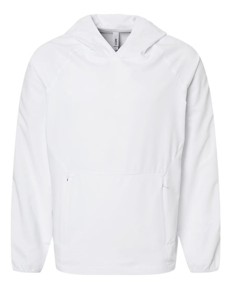 CORE365 Men's UltraUVP Shoreline Long Sleeve Hooded Pullover. CE520L - White