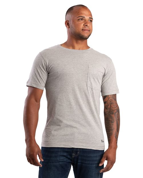 Berne Apparel Men's Lightweight Performance T-Shirt. BSM76