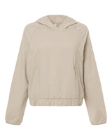 CORE365 Women's UltraUVP Shoreline Long Sleeve Hooded Pullover. CE520LW - Stone