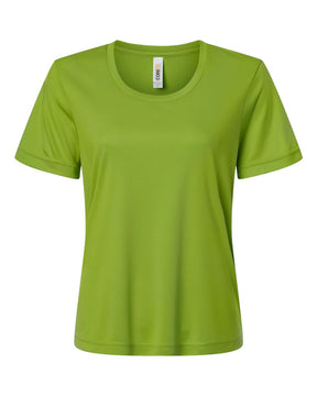 CORE365 Women's Capital Performance T-Shirt. CE10W - Acid Green