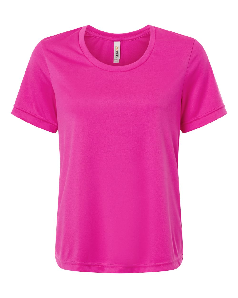 CORE365 Women's Capital Performance T-Shirt. CE10W - Bright Magenta