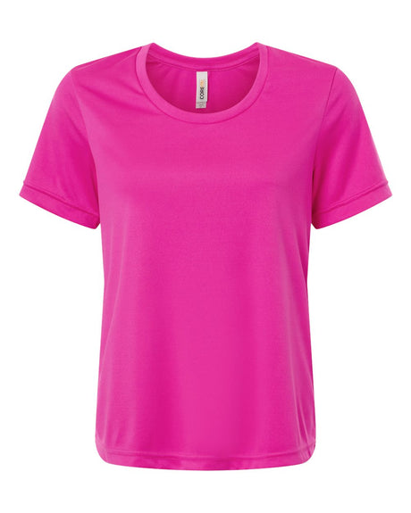 CORE365 Women's Capital Performance T-Shirt. CE10W - Bright Magenta