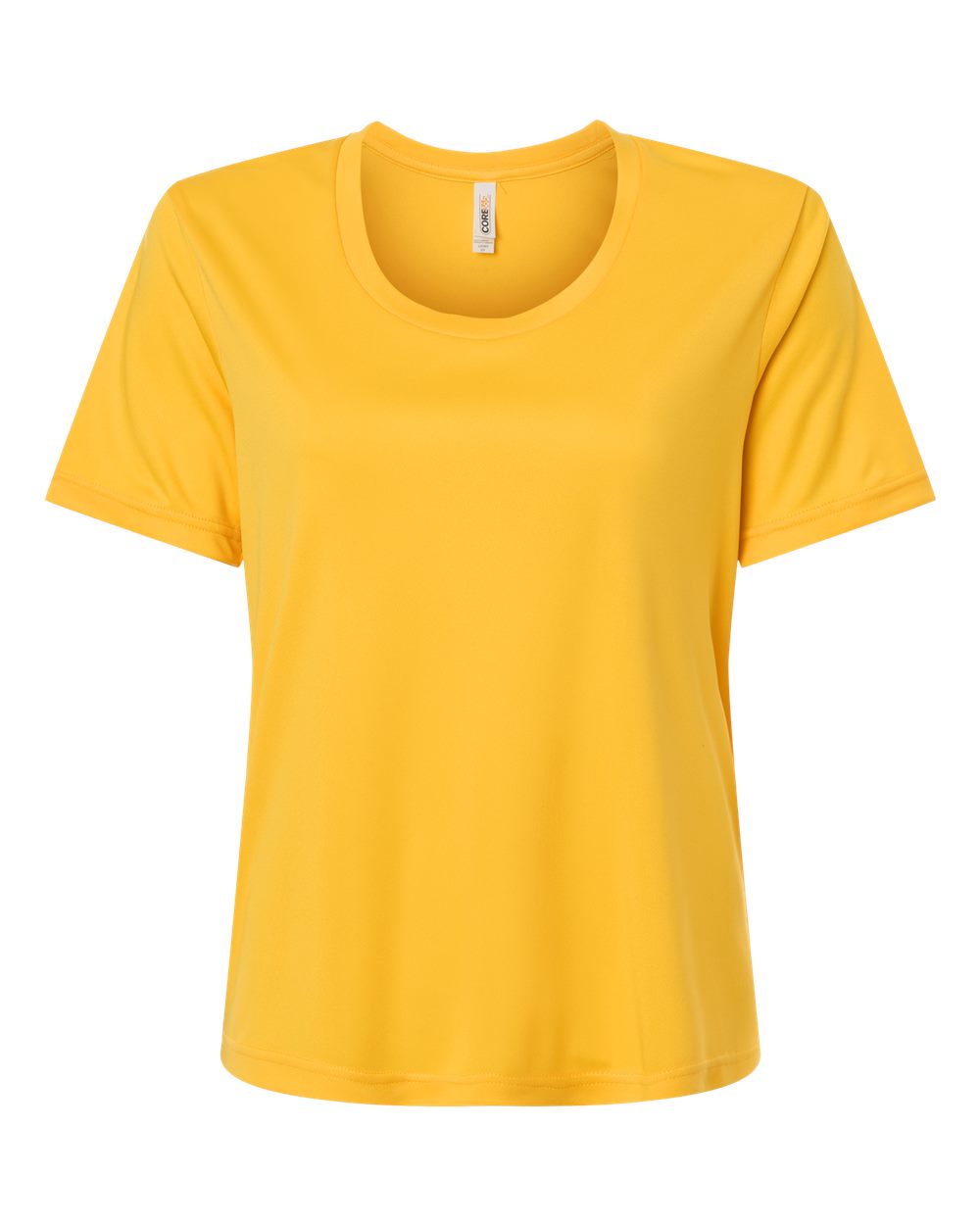 CORE365 Women's Capital Performance T-Shirt. CE10W - Campus Gold