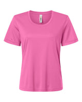 CORE365 Women's Capital Performance T-Shirt. CE10W - Charity Pink