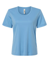 CORE365 Women's Capital Performance T-Shirt. CE10W - Columbia Blue