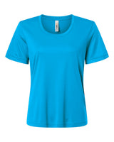 CORE365 Women's Capital Performance T-Shirt. CE10W - Electric Blue