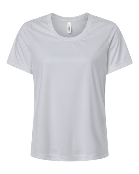 CORE365 Women's Capital Performance T-Shirt. CE10W - Platinum