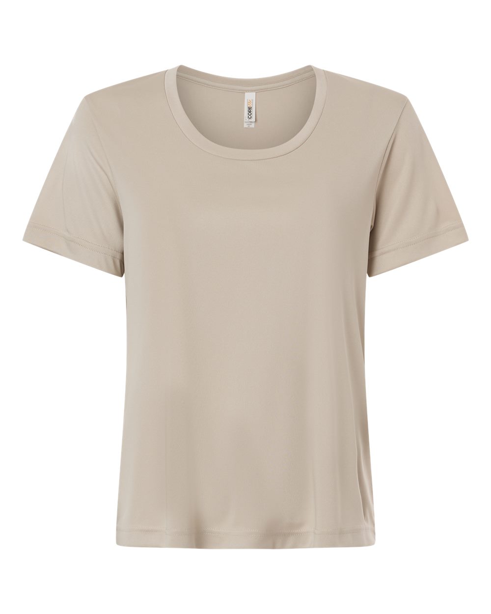CORE365 Women's Capital Performance T-Shirt. CE10W - Stone