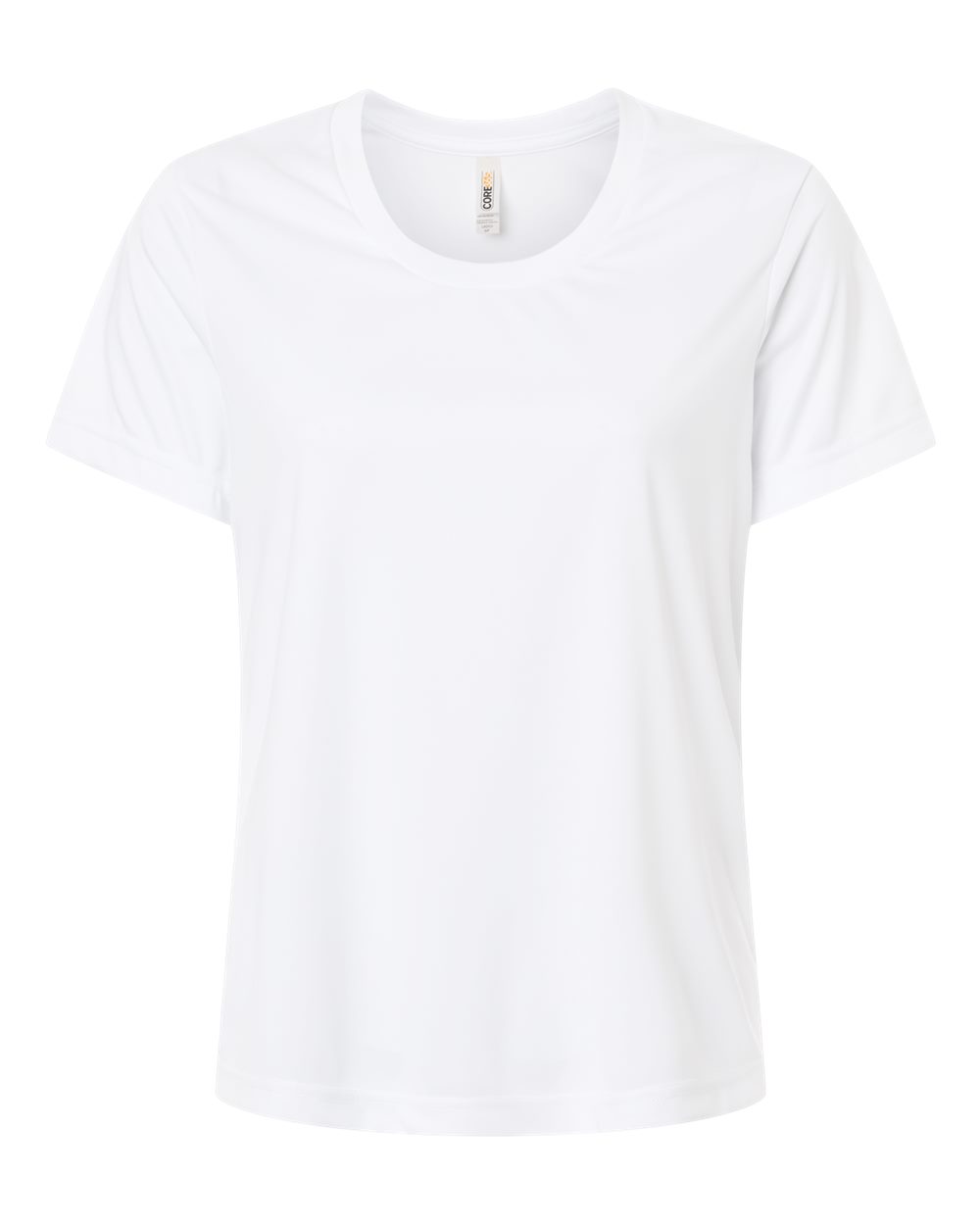 CORE365 Women's Capital Performance T-Shirt. CE10W - White