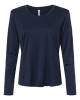 CORE365 Women's Capital Performance Long Sleeve T-Shirt. CE10LW - Classic Navy