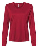 CORE365 Women's Capital Performance Long Sleeve T-Shirt. CE10LW - Classic Red