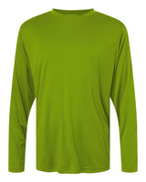 CORE365 Unisex Capital Long Sleeve Performance T-Shirt. CE10L - Acid Green
