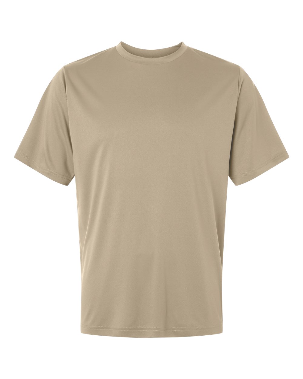 CORE365 Unisex Capital Performance T-Shirt. CE10 - Desert Khaki