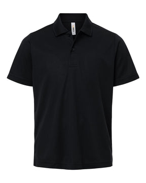 CORE365 Youth Nova Performance Pique Polo. CE108Y - Black