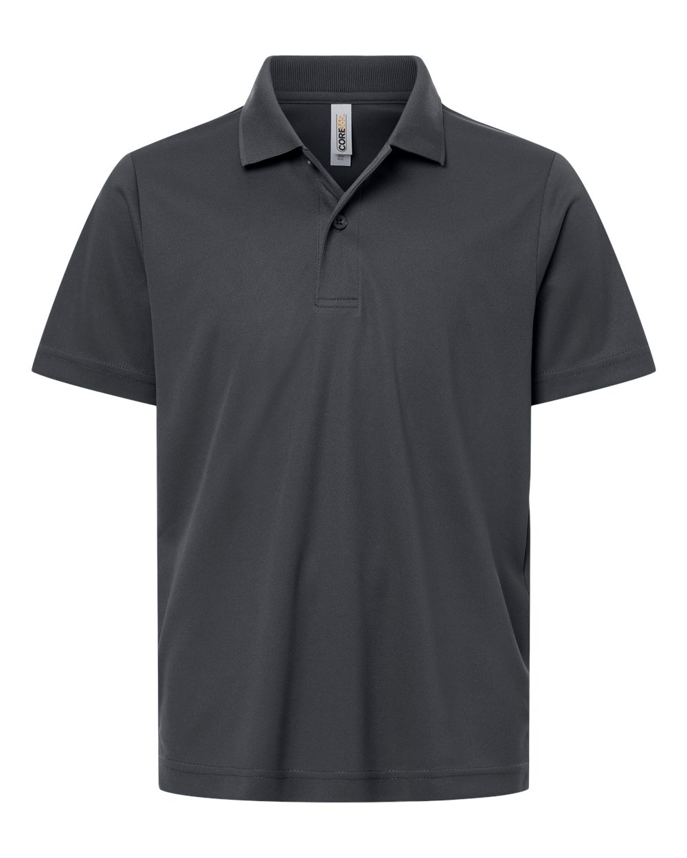 CORE365 Youth Nova Performance Pique Polo. CE108Y - Carbon