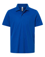 CORE365 Youth Nova Performance Pique Polo. CE108Y - True Royal