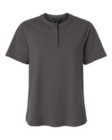Devon & Jones Women's Seaton Pebble Textured Polo. DG102W - Graphite