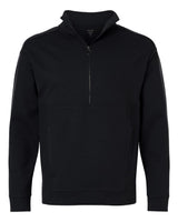 North End Men's Mantra Half-Zip Ottoman Pullover. NE220 - Black