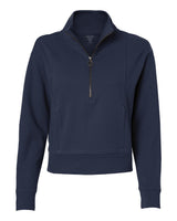 North End Women's Mantra Half-Zip Ottoman Pullover. NE220W - Classic Navy