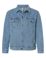 Harriton Unisex Cooper Denim Jacket. M75 - Light Denim